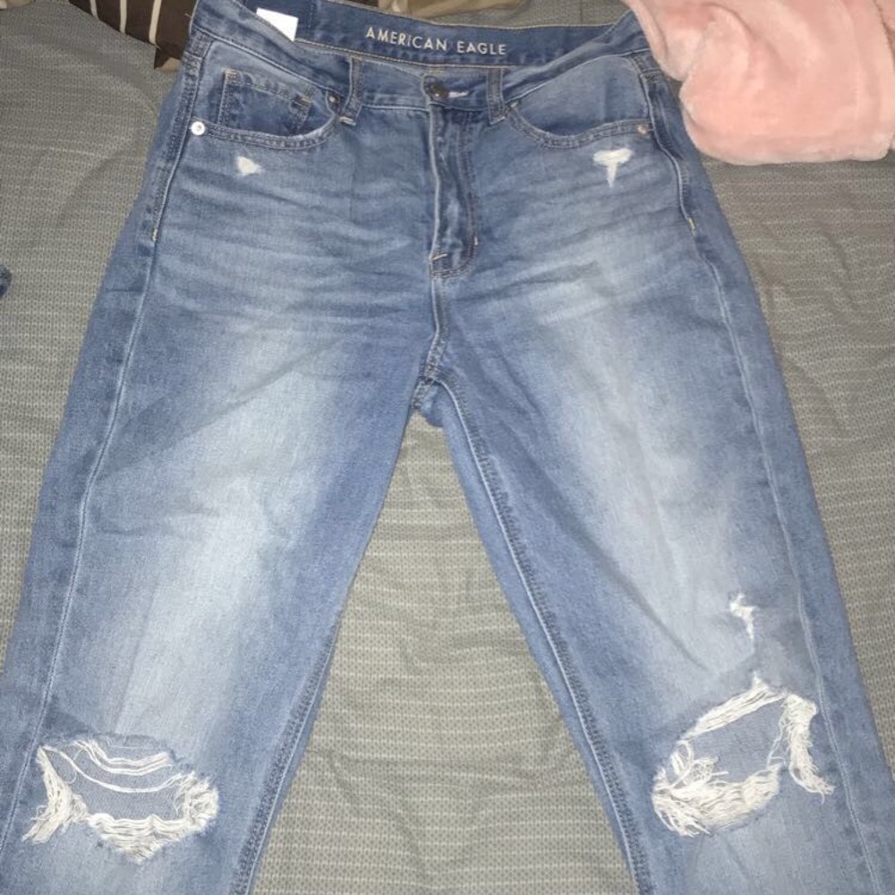 AE mom jeans